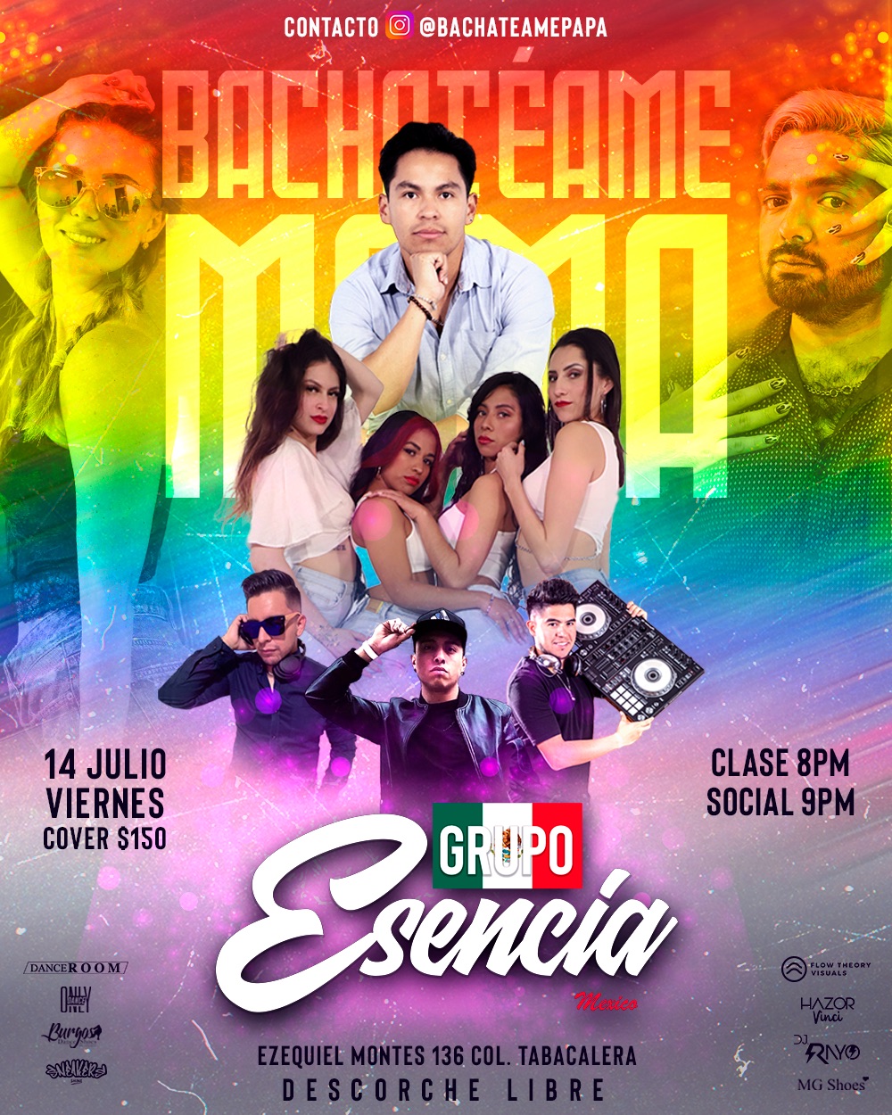 Grupo Esencia México-Bachatéame mamá Julio