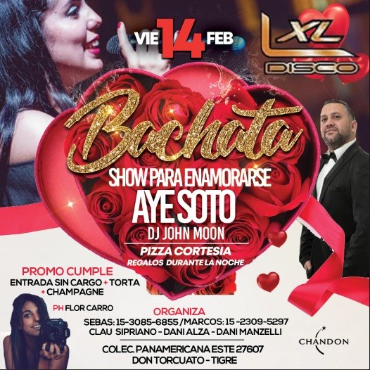 Viernes De Bachata a El Latino - AYE SOTO Show Para Enamorarse !