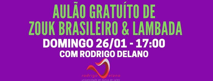 Aulão Gratuito de Zouk Lambada