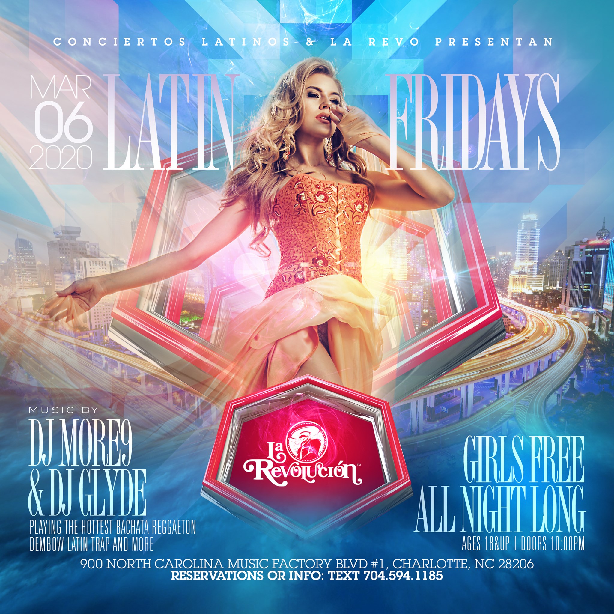 Latin Fridays at La Revolucion March 6th 2020