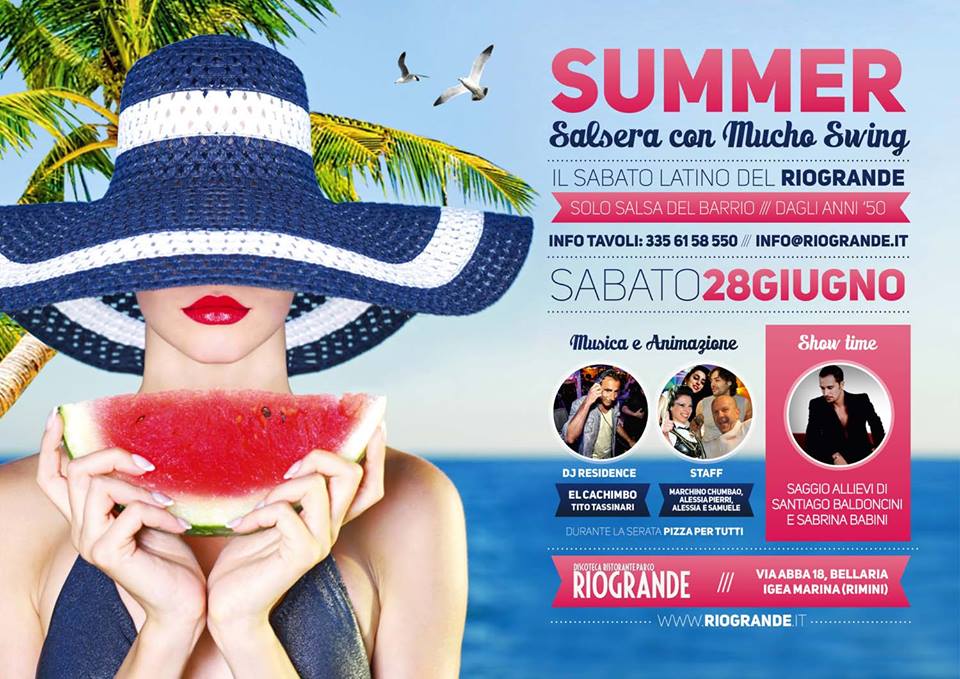 Il Sabato del Rio Grande.. Summer 2014!! I Love Salsa
