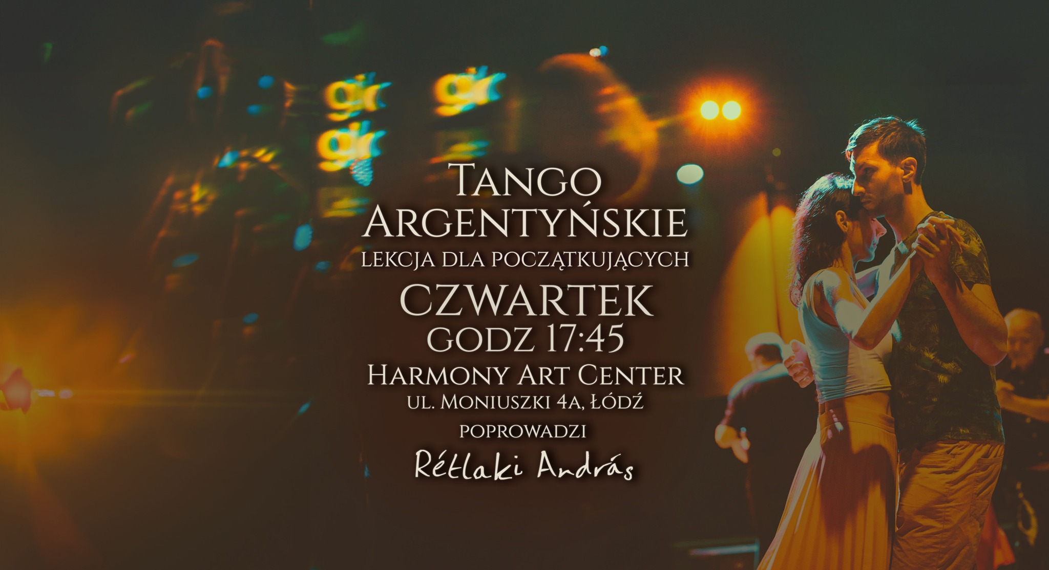 🕺Tango argentyńskie 💃 Lekcja dla początkujących 👤 Rétlaki András