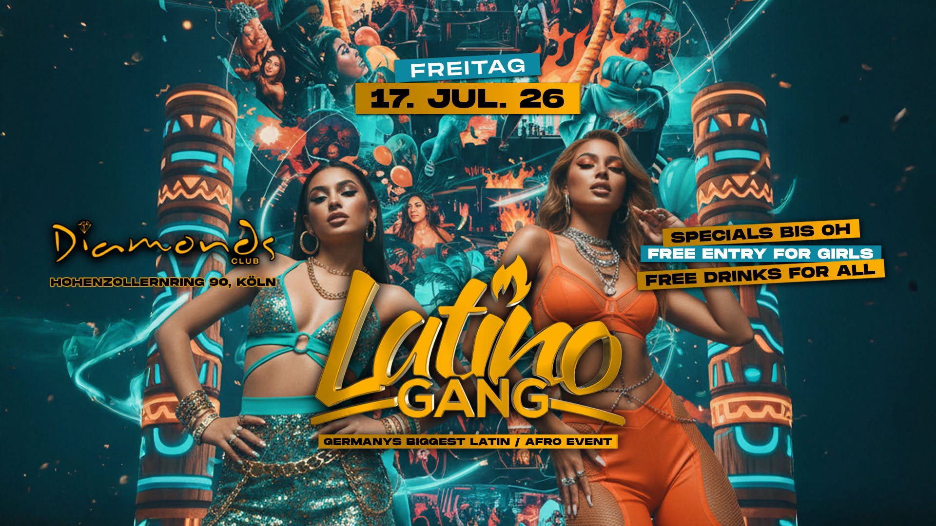 17.7 • LatinoGANG x Diamonds Köln