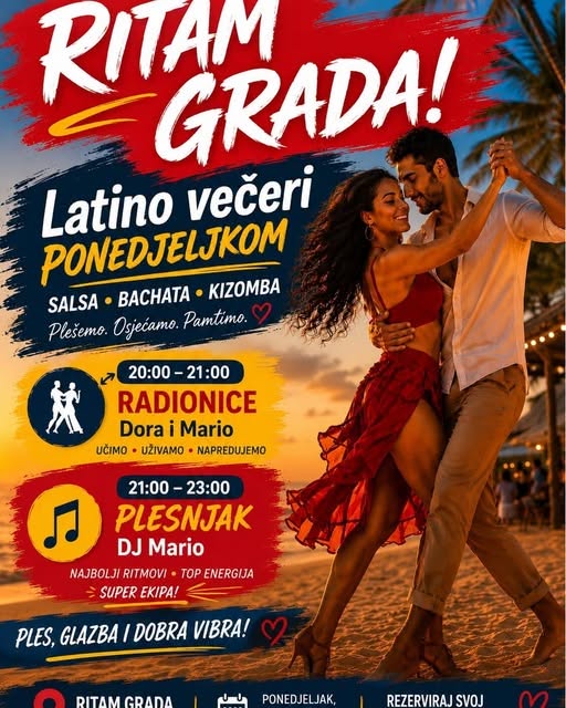 Latino plesnjak ponedjeljakom @RITAMGRADA