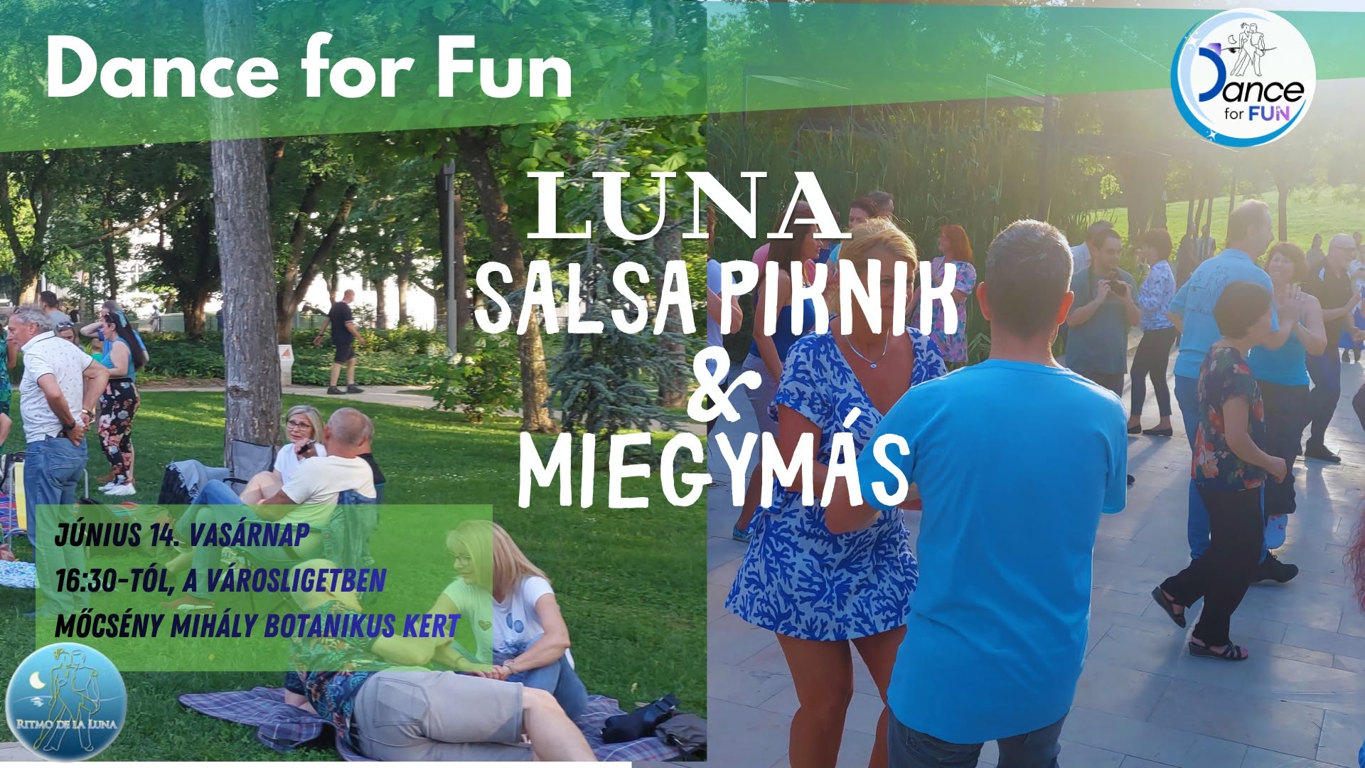 🧺😎Táncos Piknik és miegymás a Városligetben - Dance for Fun - Ritmo de la Luna