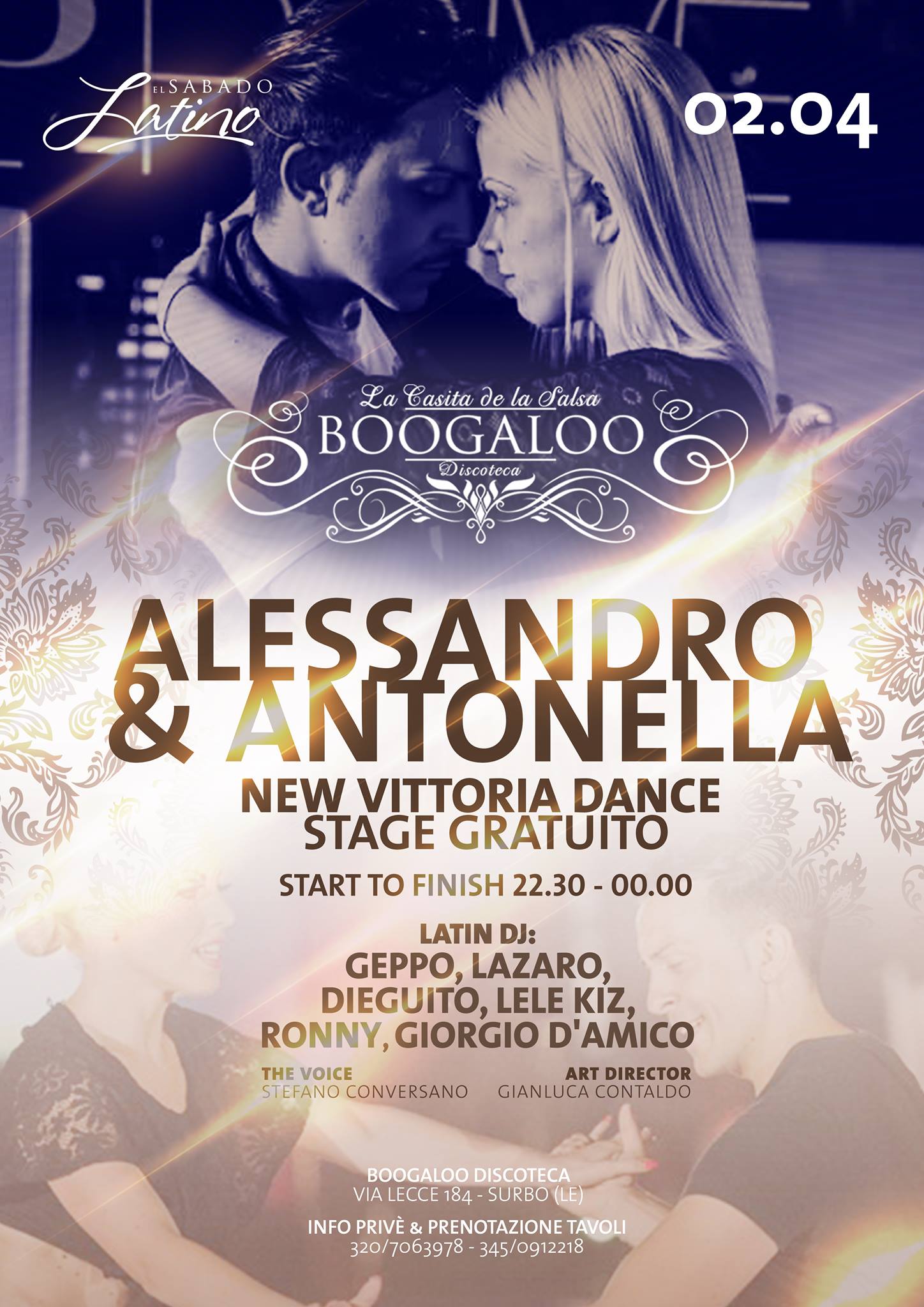 EL SABADღ LATINღ Free Stage Bachata Sensual