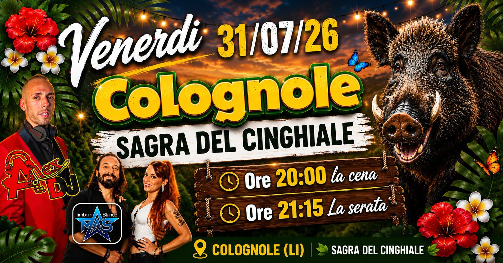 Venerdi 31 07 26 Colognole in Fiesta