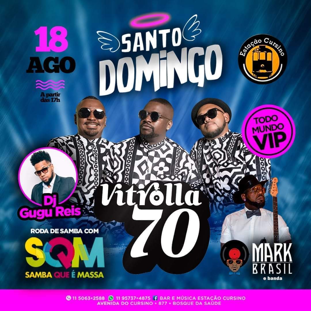 Vitrolla 70 + Mark Brasil & Samba Que é Massa