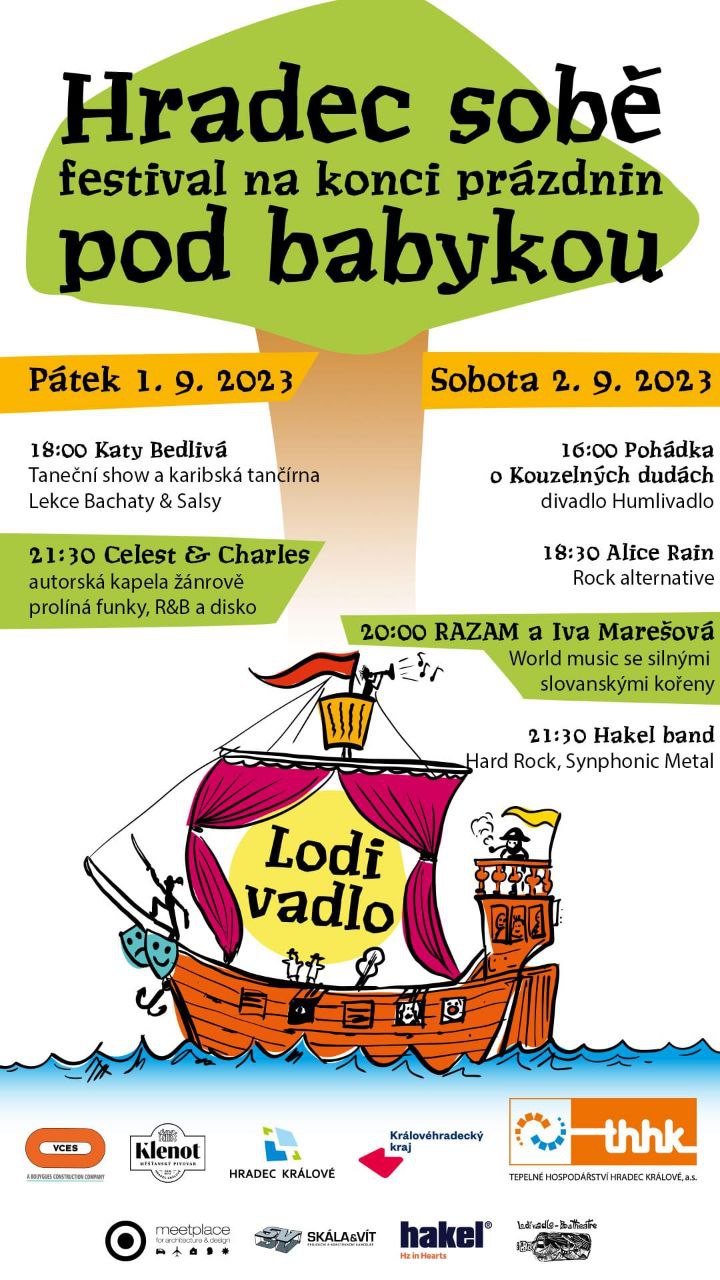 Hradec sobě pod babykou - festival na konci prázdnin