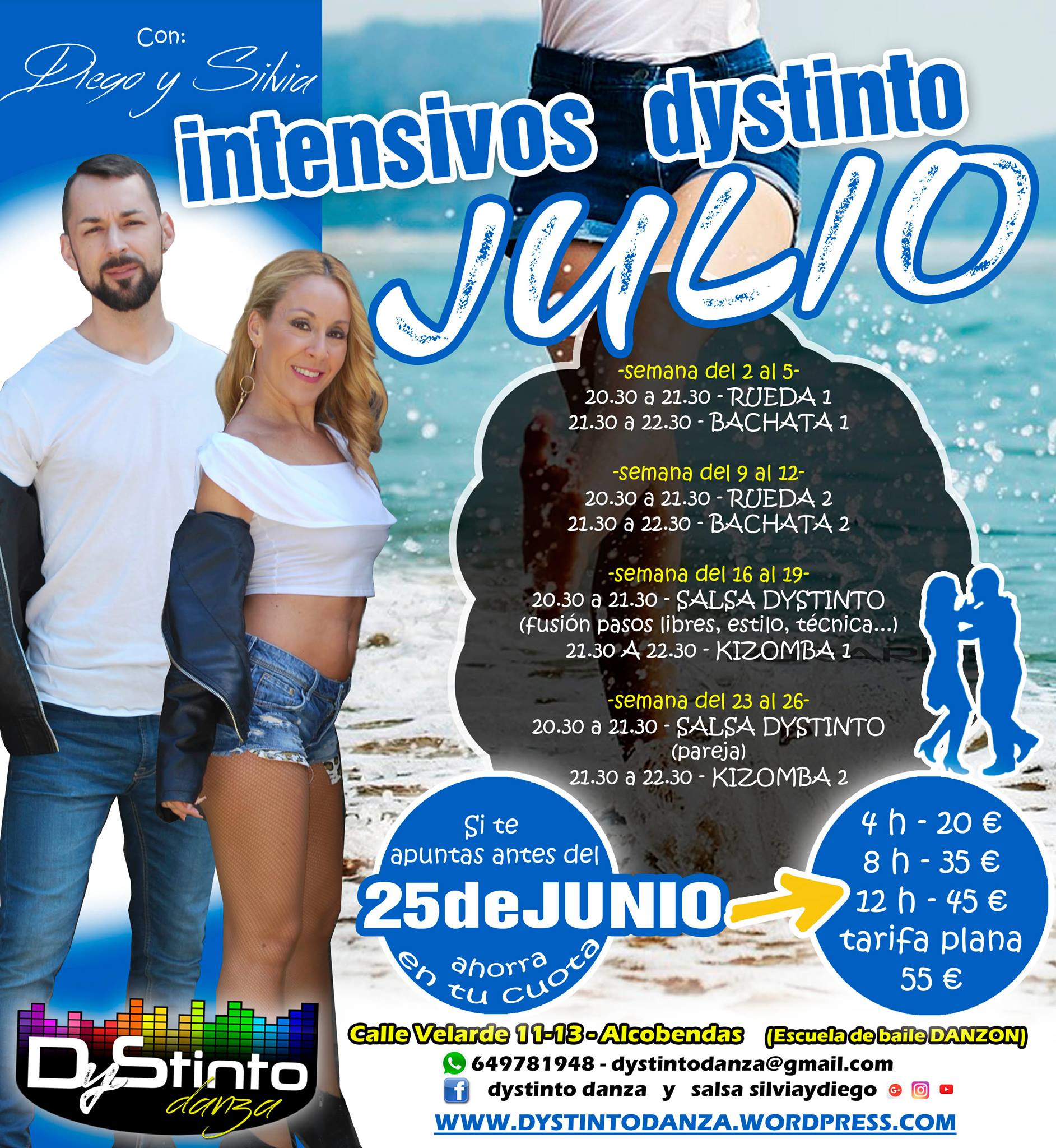 Intensivos de Julio Dystinto - Diego y Silvia