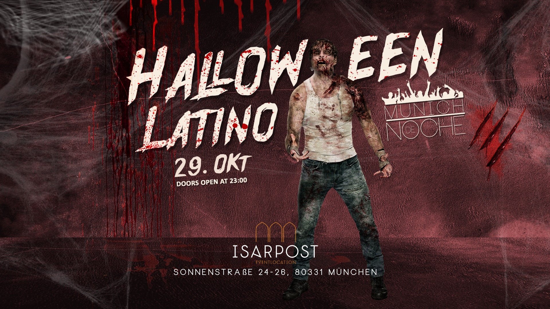 Halloween Latino - Isarpost, Munich