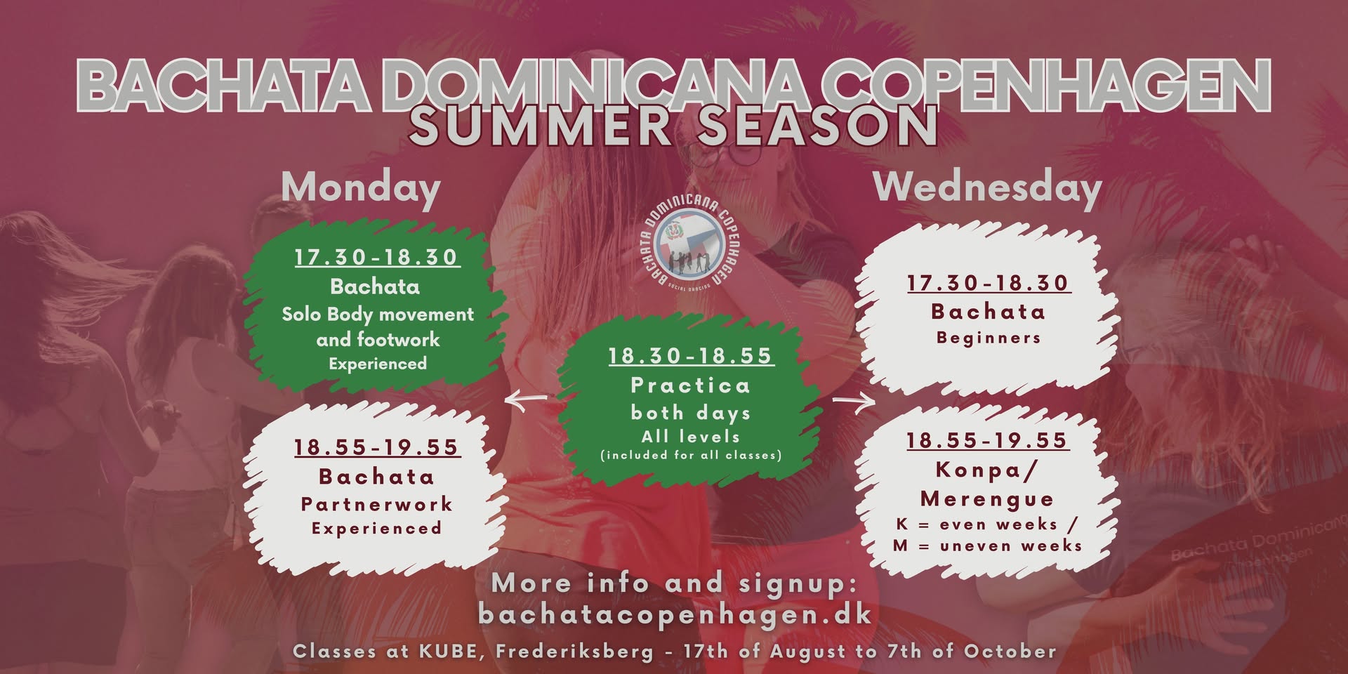 Bachata Solo - body movement and footwork - Summer season