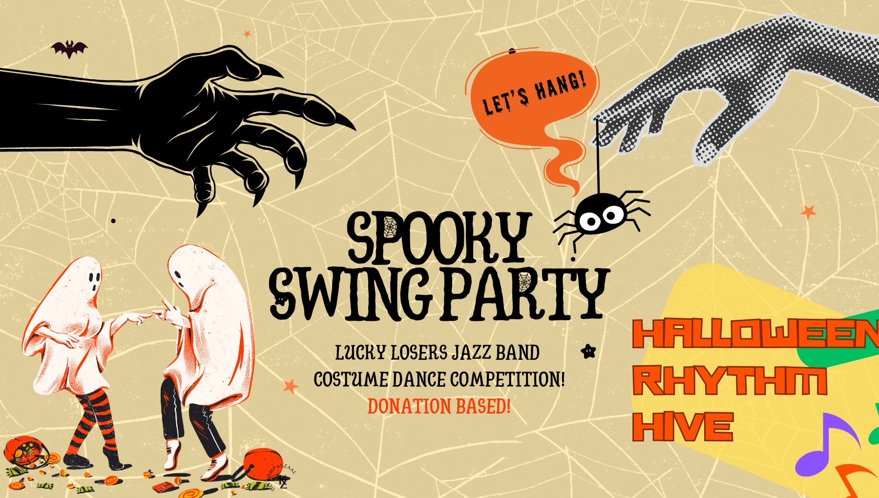HALLOWEEN RHYTHM HIVE - Lucky Losers Jazz Band