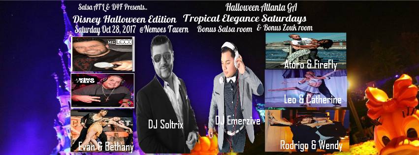 Disney Halloween Costume Party w DJ Soltrix & DJ Emerzive
