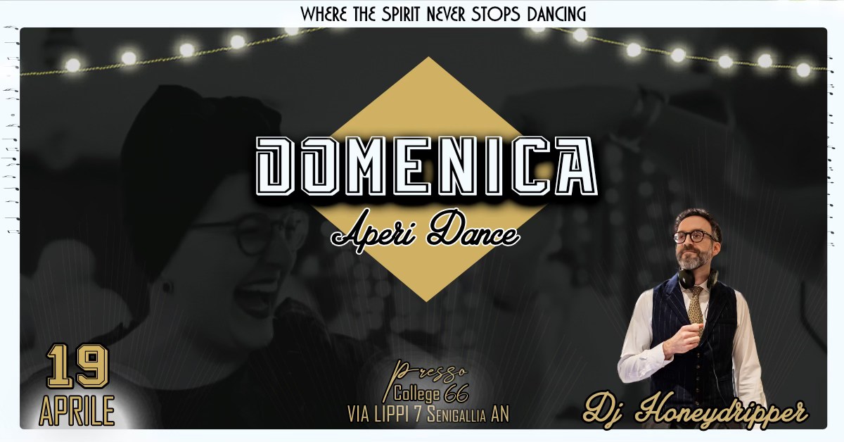 Swing & Rhythm Blues DJ Honeydripper APERI DANCE ๐