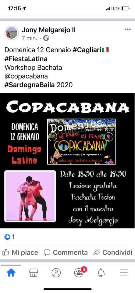 Domenica al Copacabana