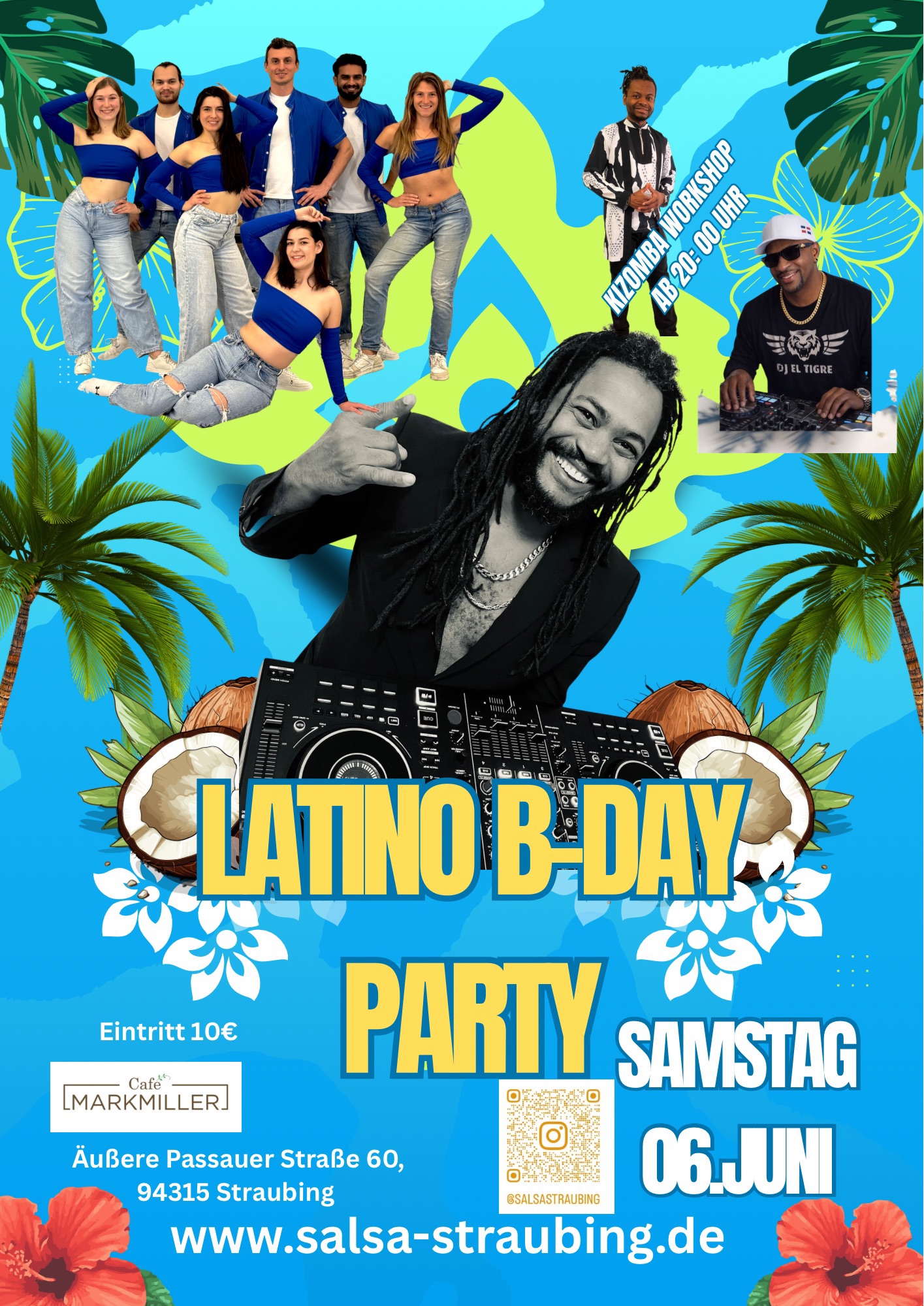 Latin B-Day Party 🥳