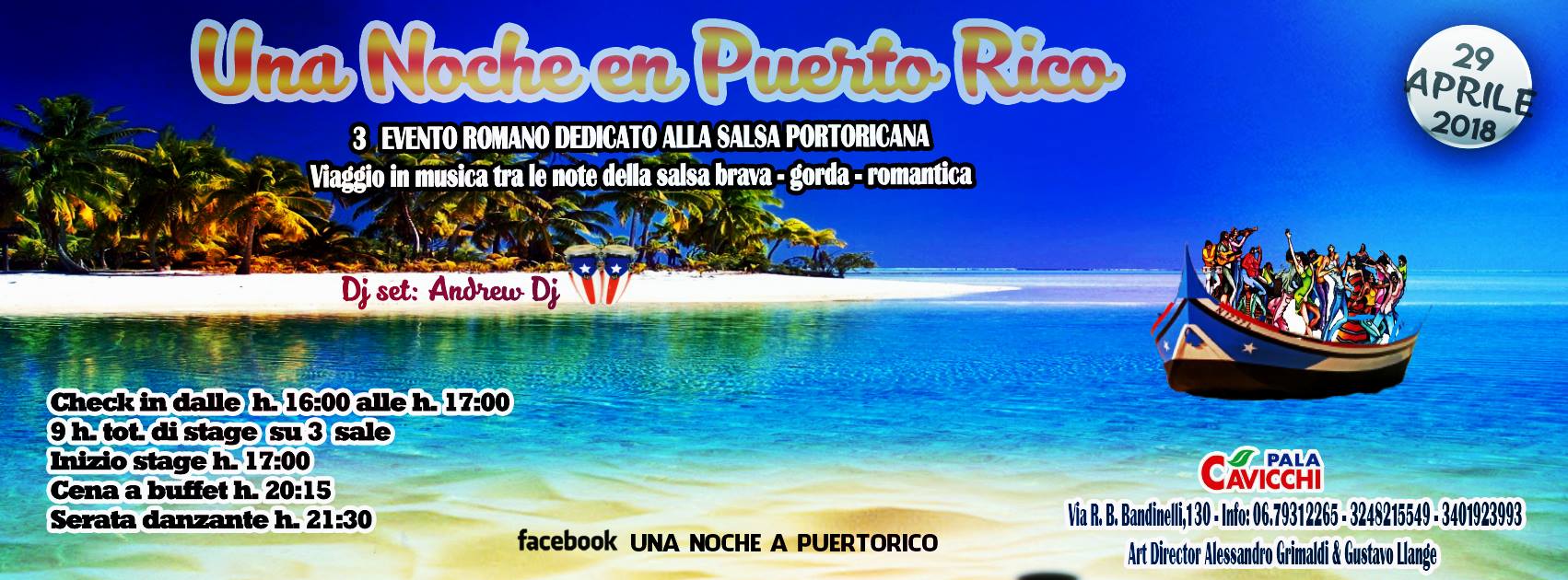 Una noche en Puerto Rico" 3° edizione