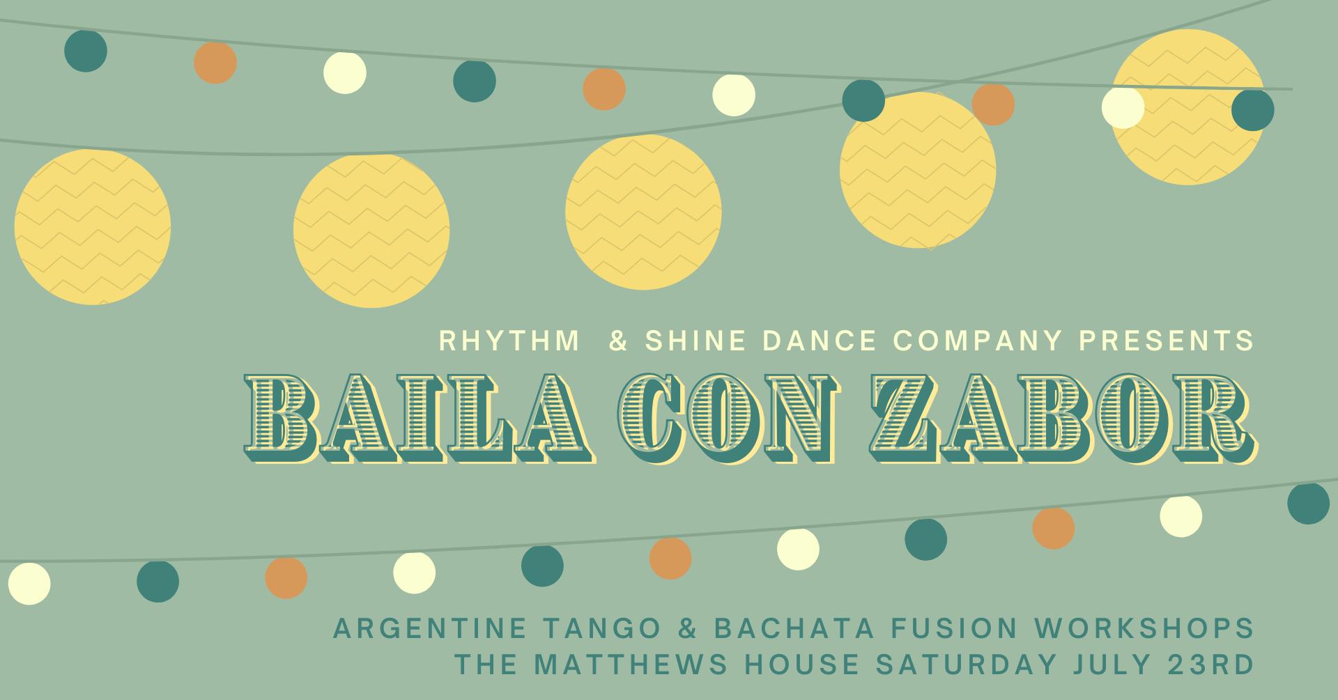 Baila con Zabor Dance Workshops
