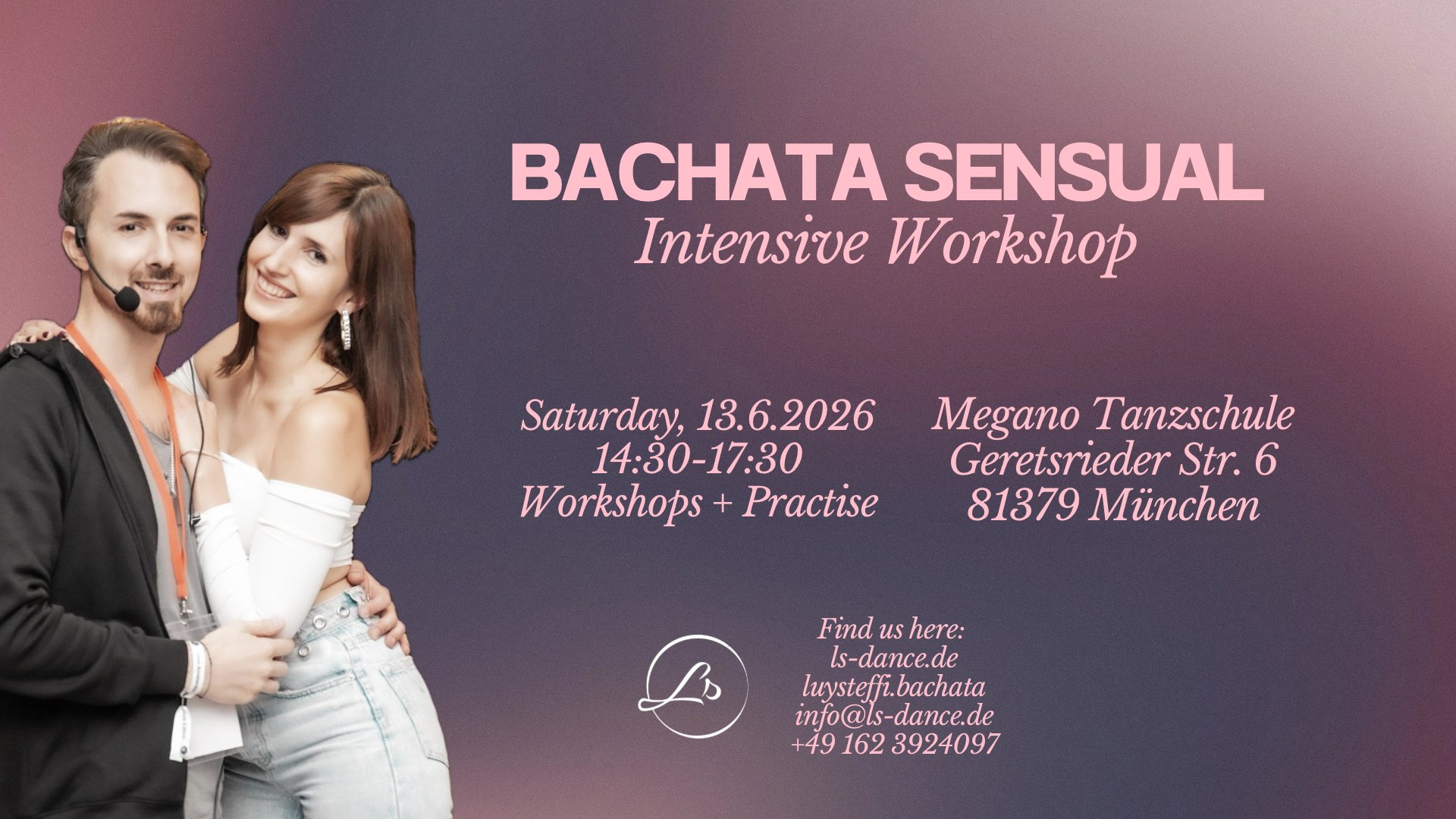 Bachata Sensual Intensive Workshop June - Learn how to Dance as One