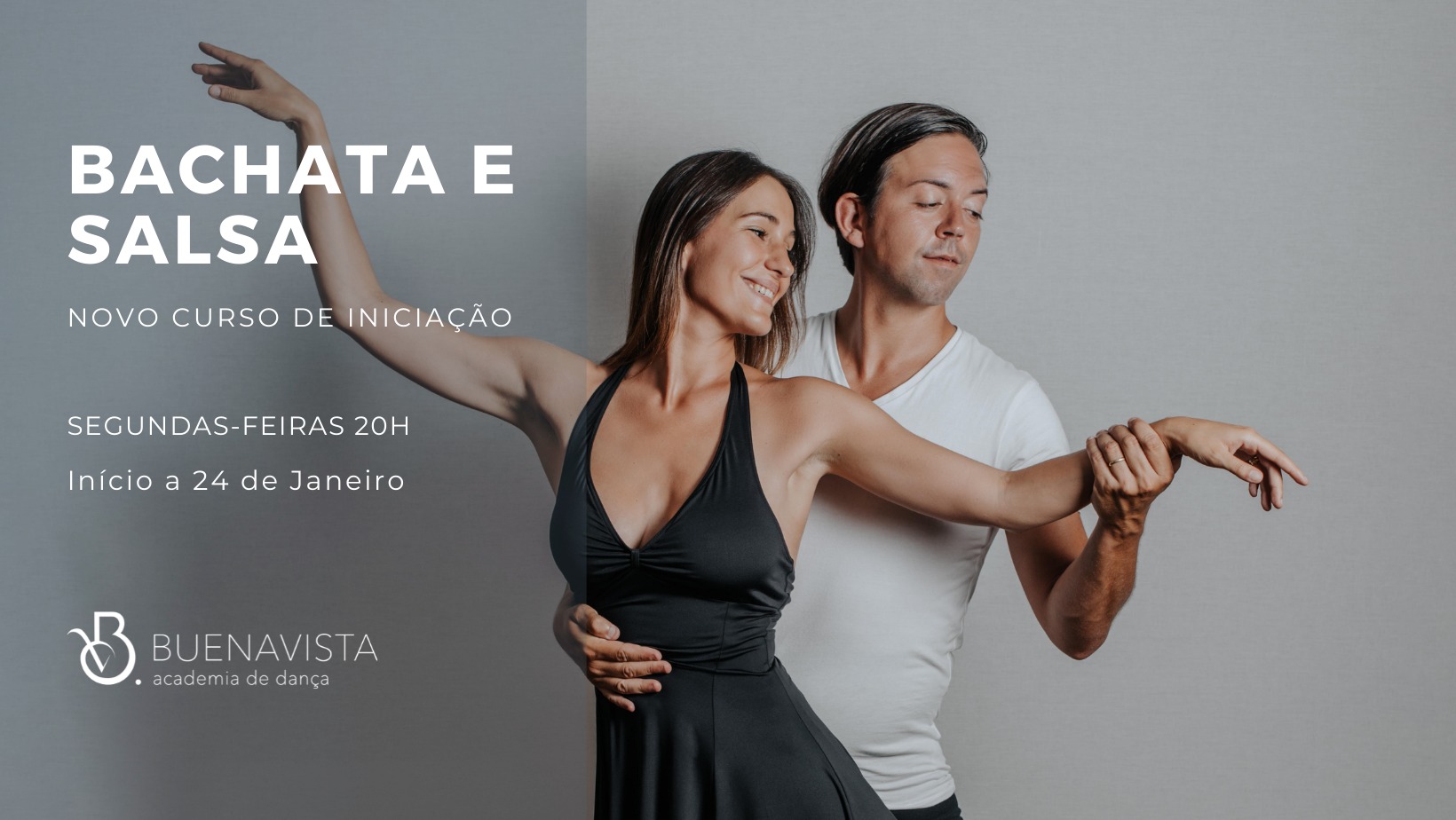 Bachata e Salsa - Novo Curso de Iniciação