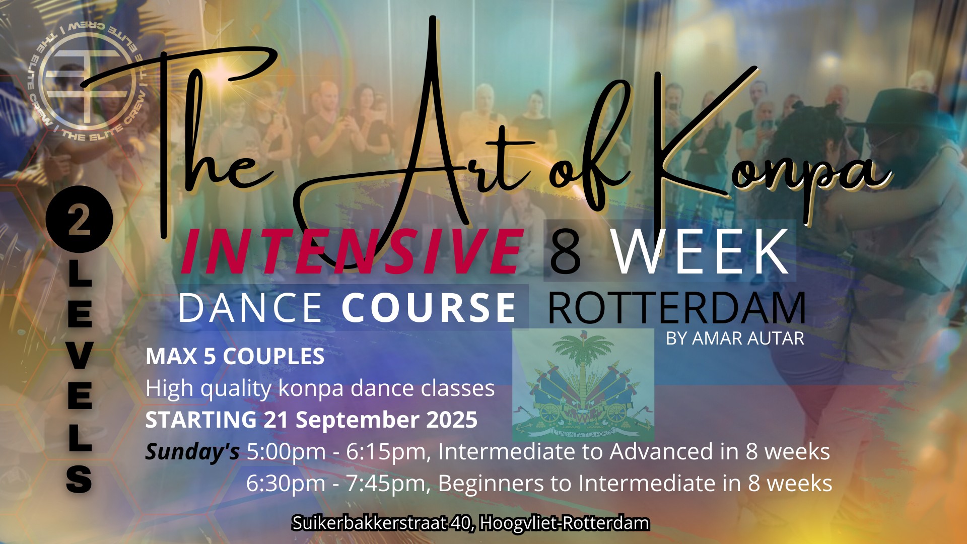 Intensive konpa dance course Rotterdam