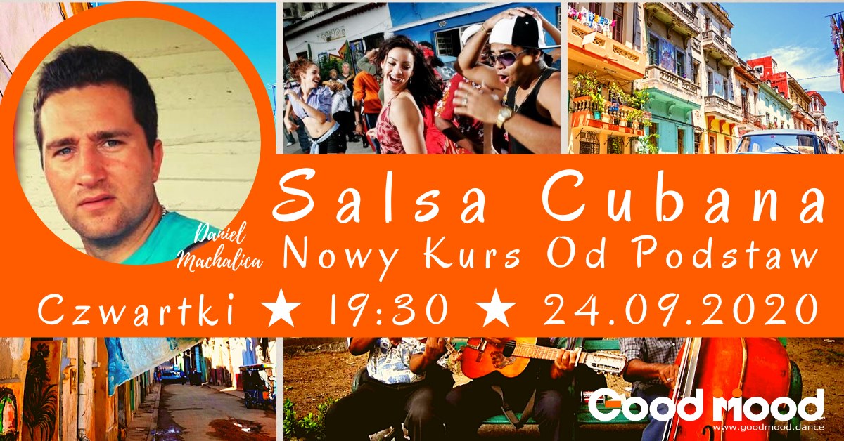 Salsa Cubana od Podstaw ★ NOWY Kurs Tańca ★ Czwartki 19:30★24.09