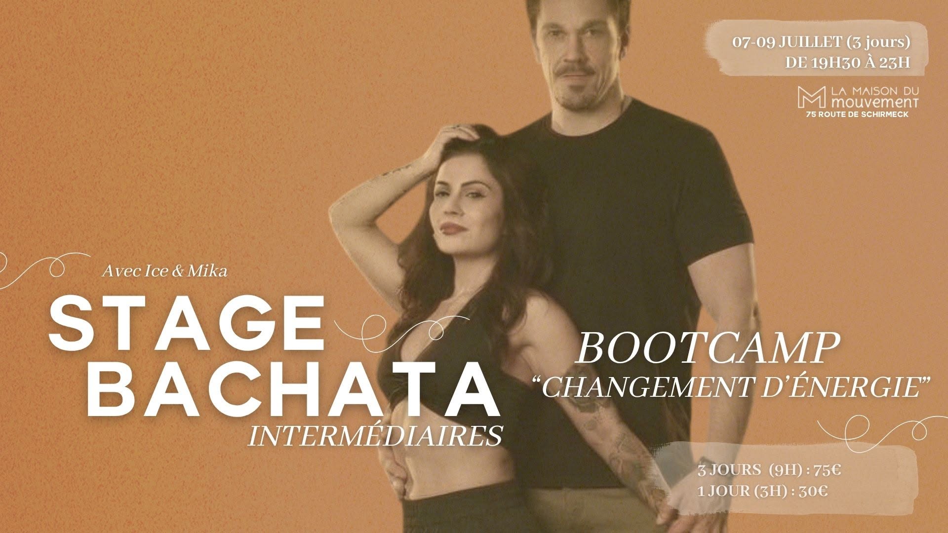 BOOTCAMP INTER - BACHATA sur 2 jours