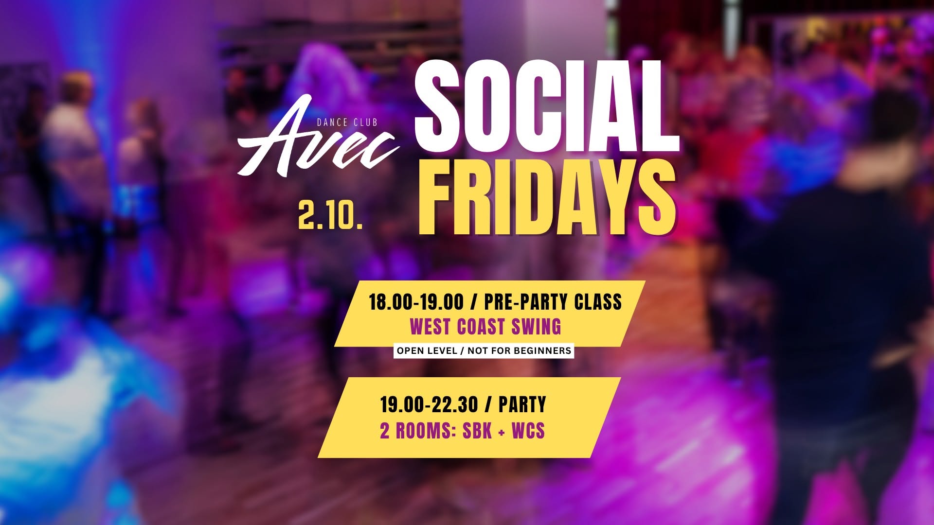 Social Fridays 11.9. - Cuban Salsa Class