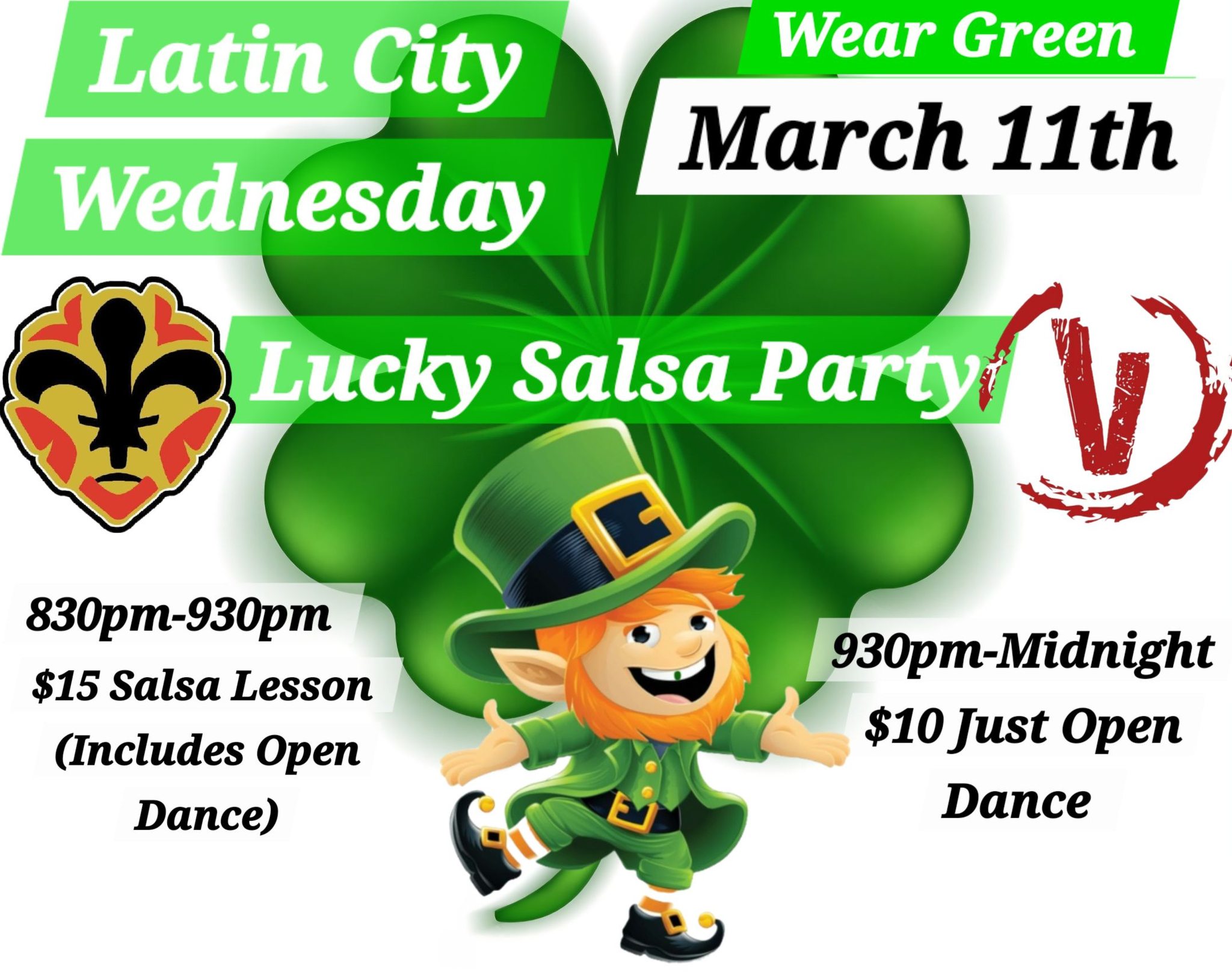 Latin City Wednesday - Lucky Salsa Party
