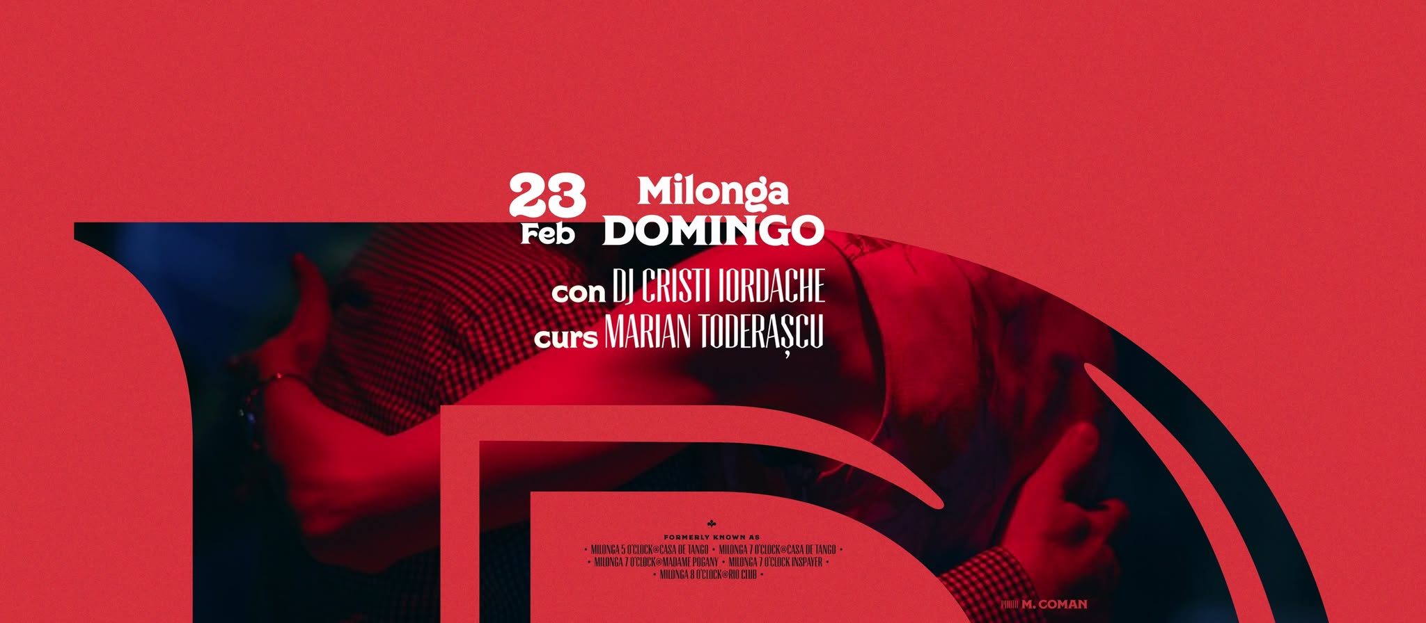 Milonga DOMINGO 23 februarie