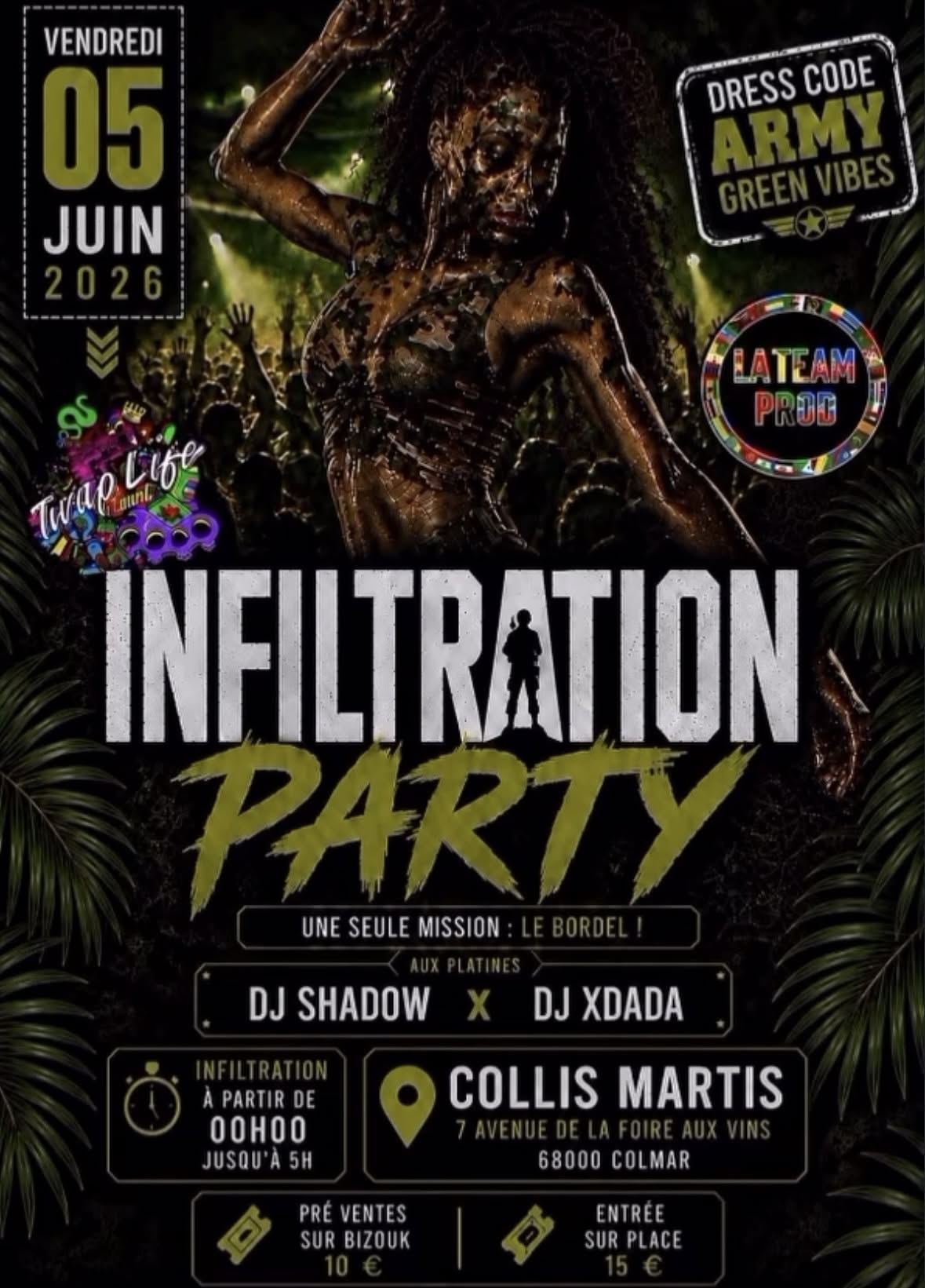 INFILTRATION PARTY BY DJ SHADOW X DJ XDADA