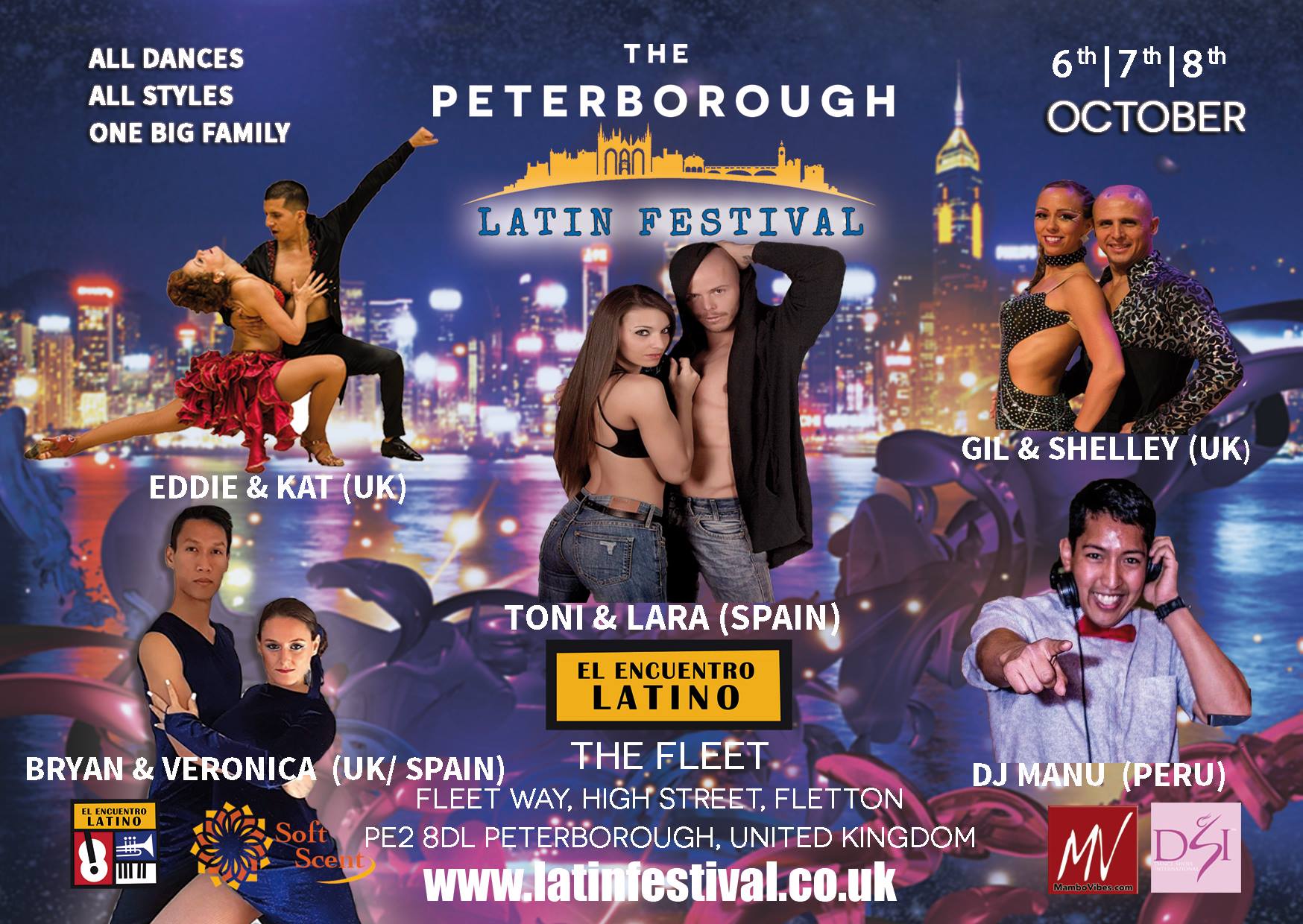The Peterborough Latin Festival 6th 7th 8th October 2017