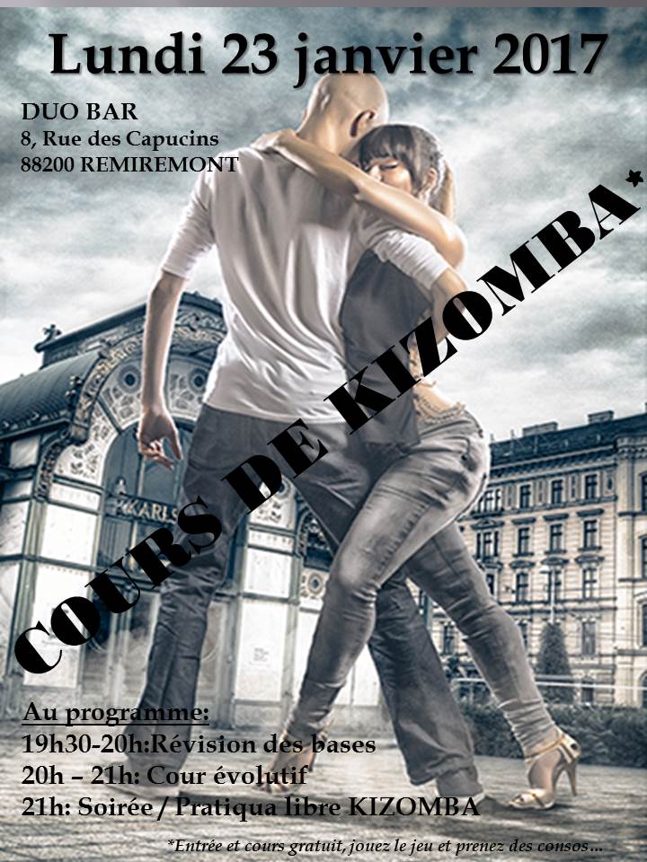 KIZOMBA Lundi 23 Janvier