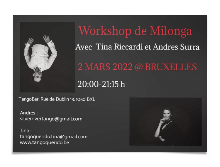 workshop milonga de carnaval