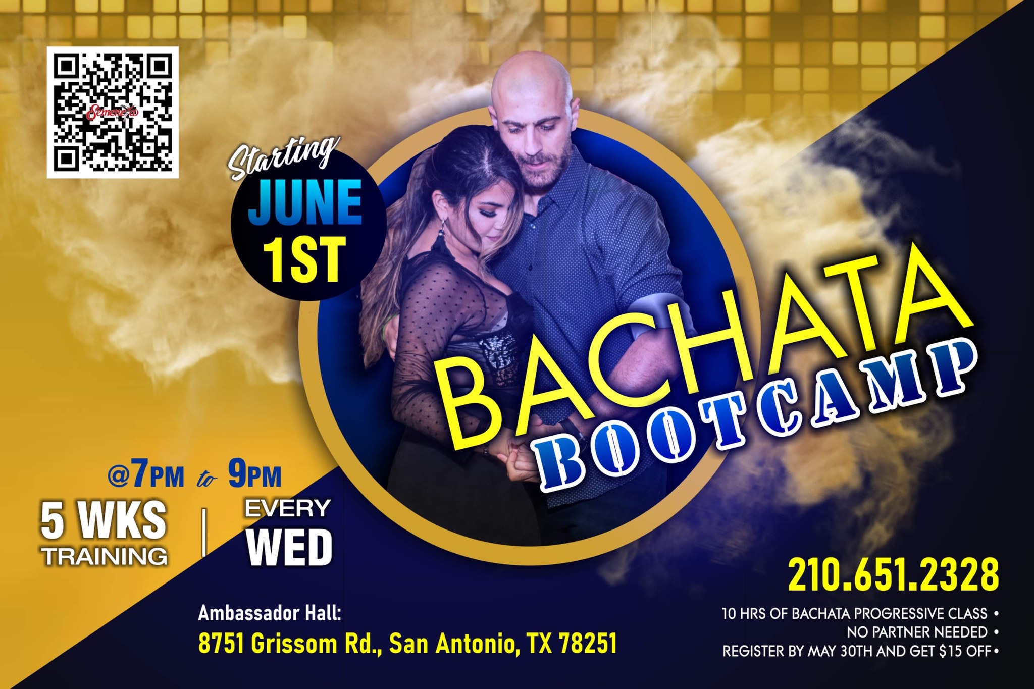 Semeneya 5-Week Bachata Bootcamp.