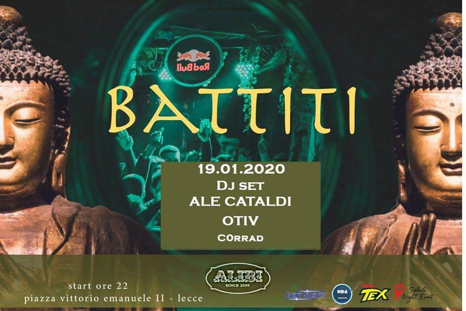 Battiti โข Alibi Lecce โข Domenica 19 Gennaio