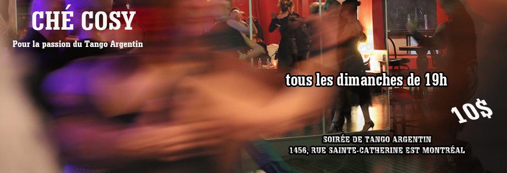 CHE COSY Dimanche 19h