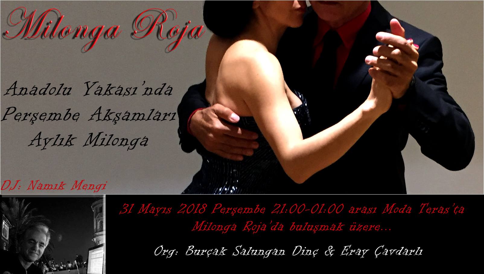 Milonga Roja - Moda Teras - 31 Mayıs 2018