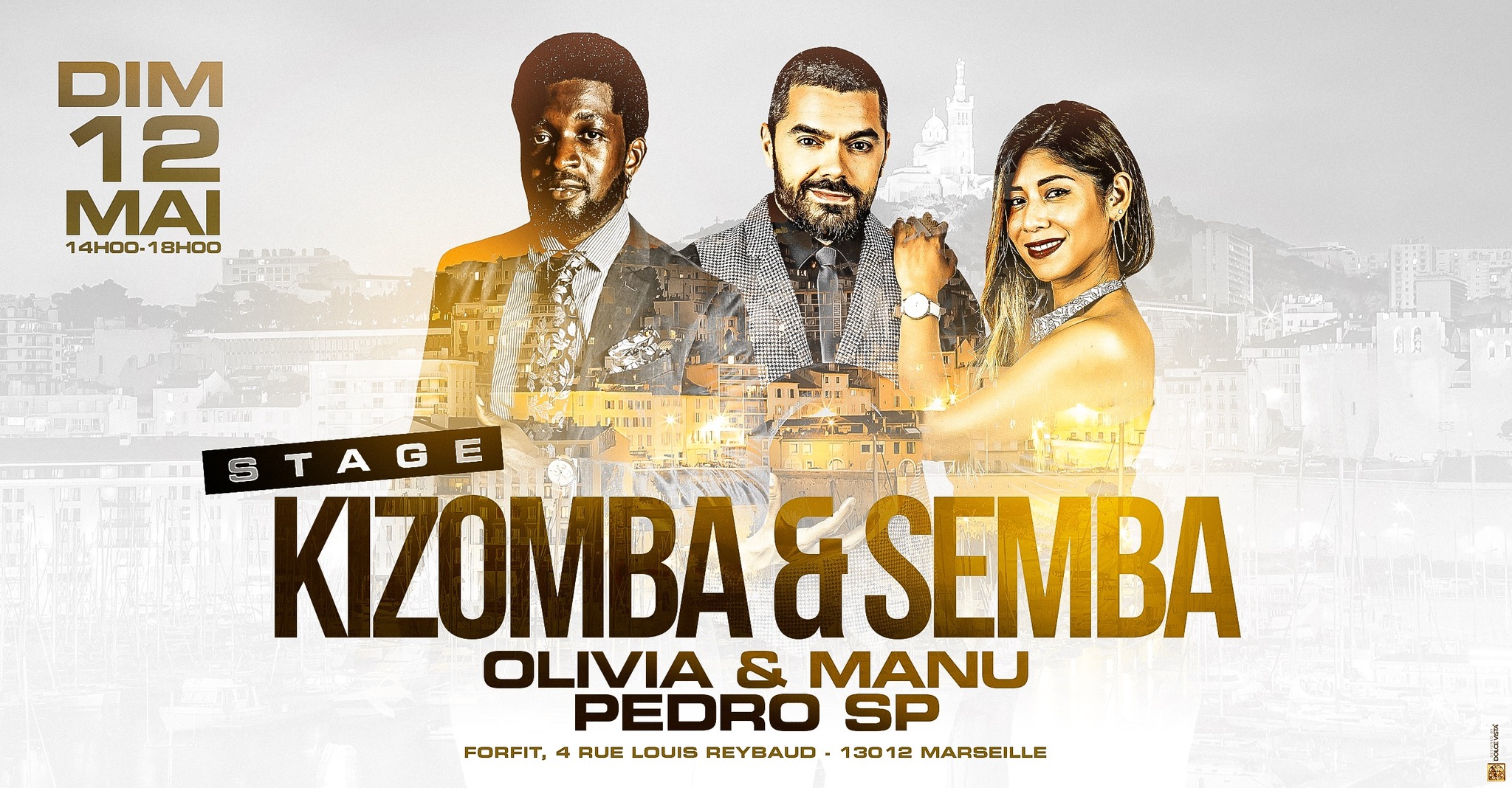 Stage Kizomba et Semba avec notre guest : Pedro SP