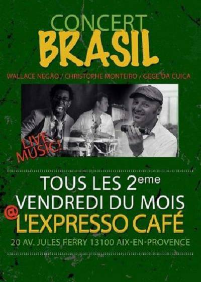 Concert Brésilien et soirée Salsa Bachata