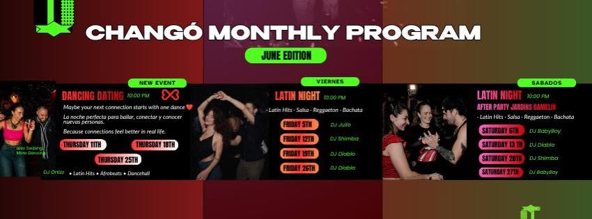 LATING NIGHT - SOIRÉE LATIN