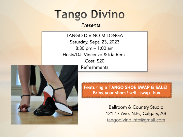 Tango Divino Calgary Milonga