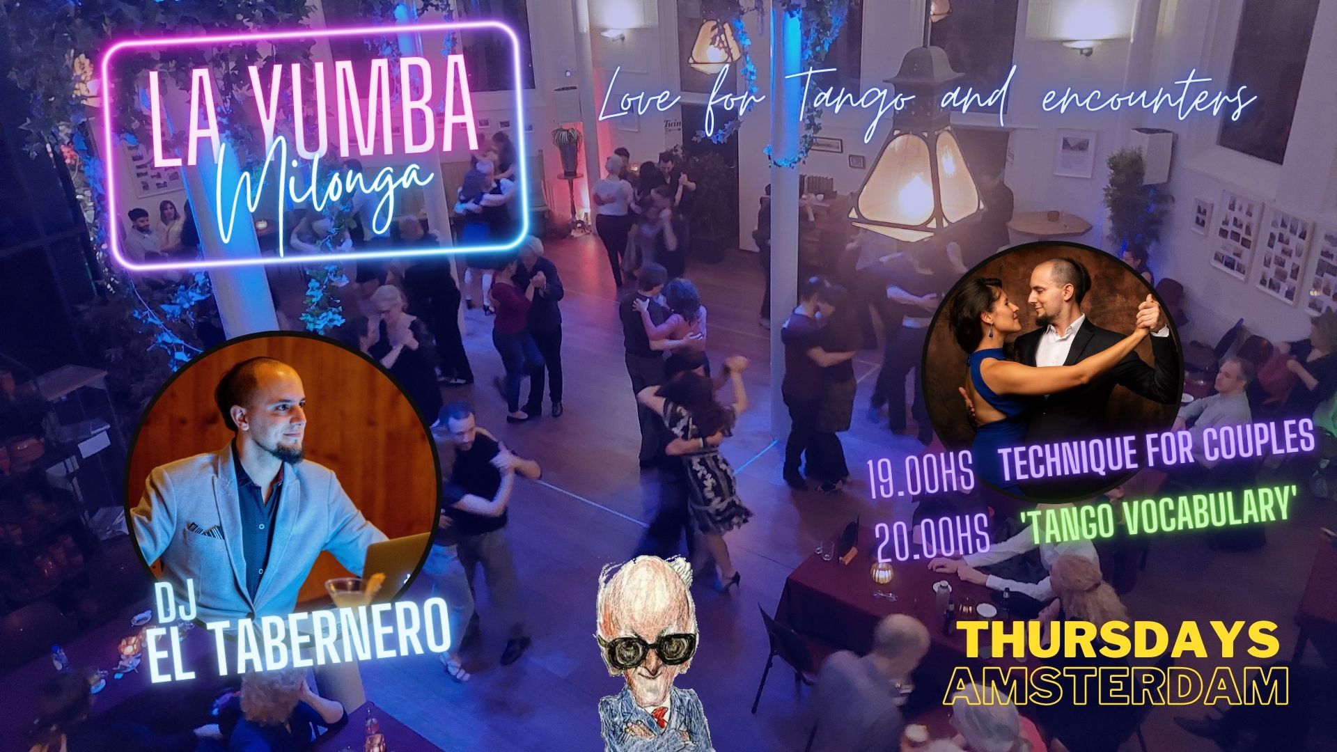 Milonga La Yumba - Love for Tango and encounters