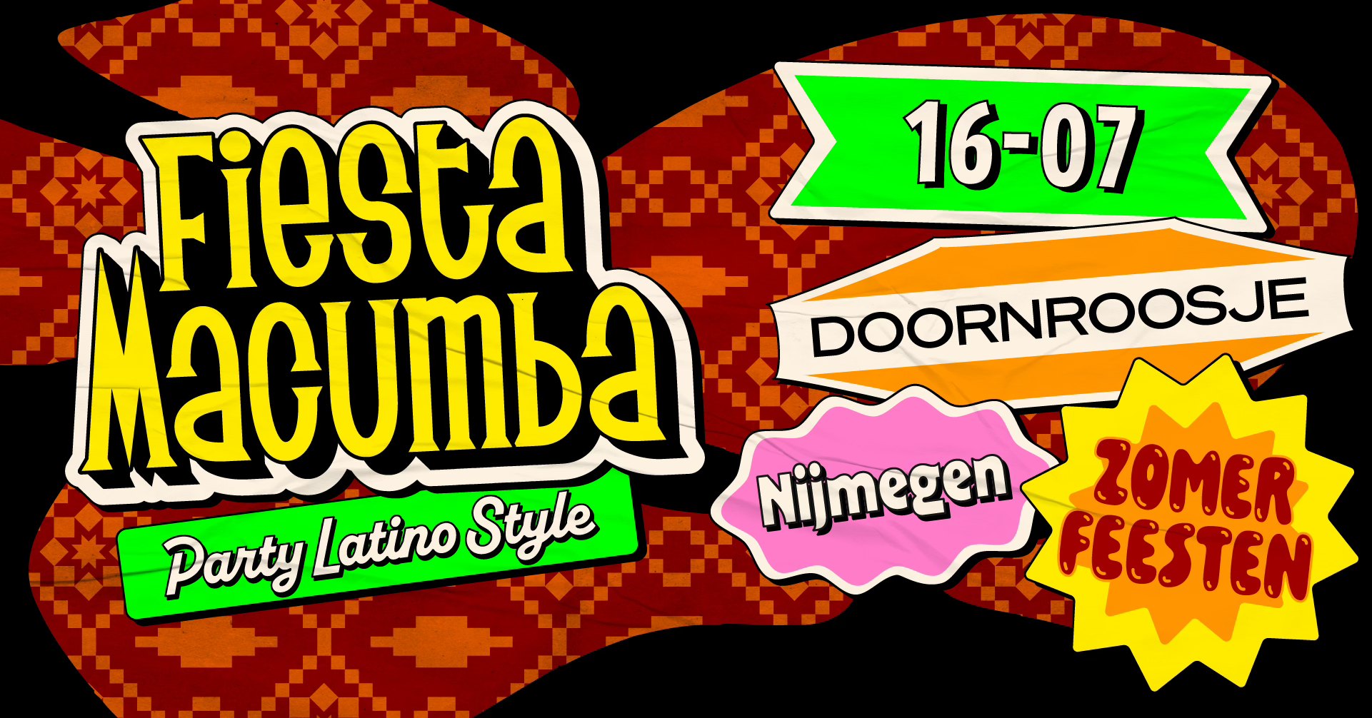 Fiesta Macumba 'Zomerfeesten' π₯ Doornroosje Nijmegen