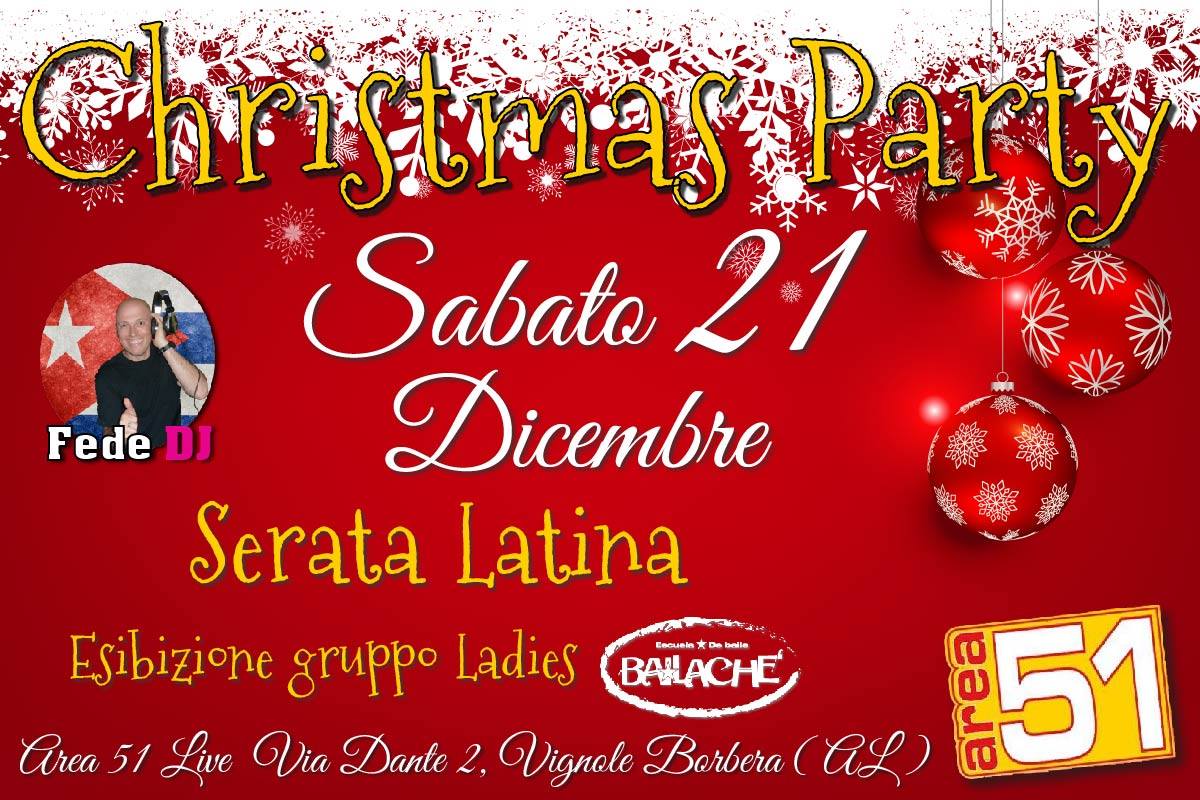 Cena di Natale e Serata Latina