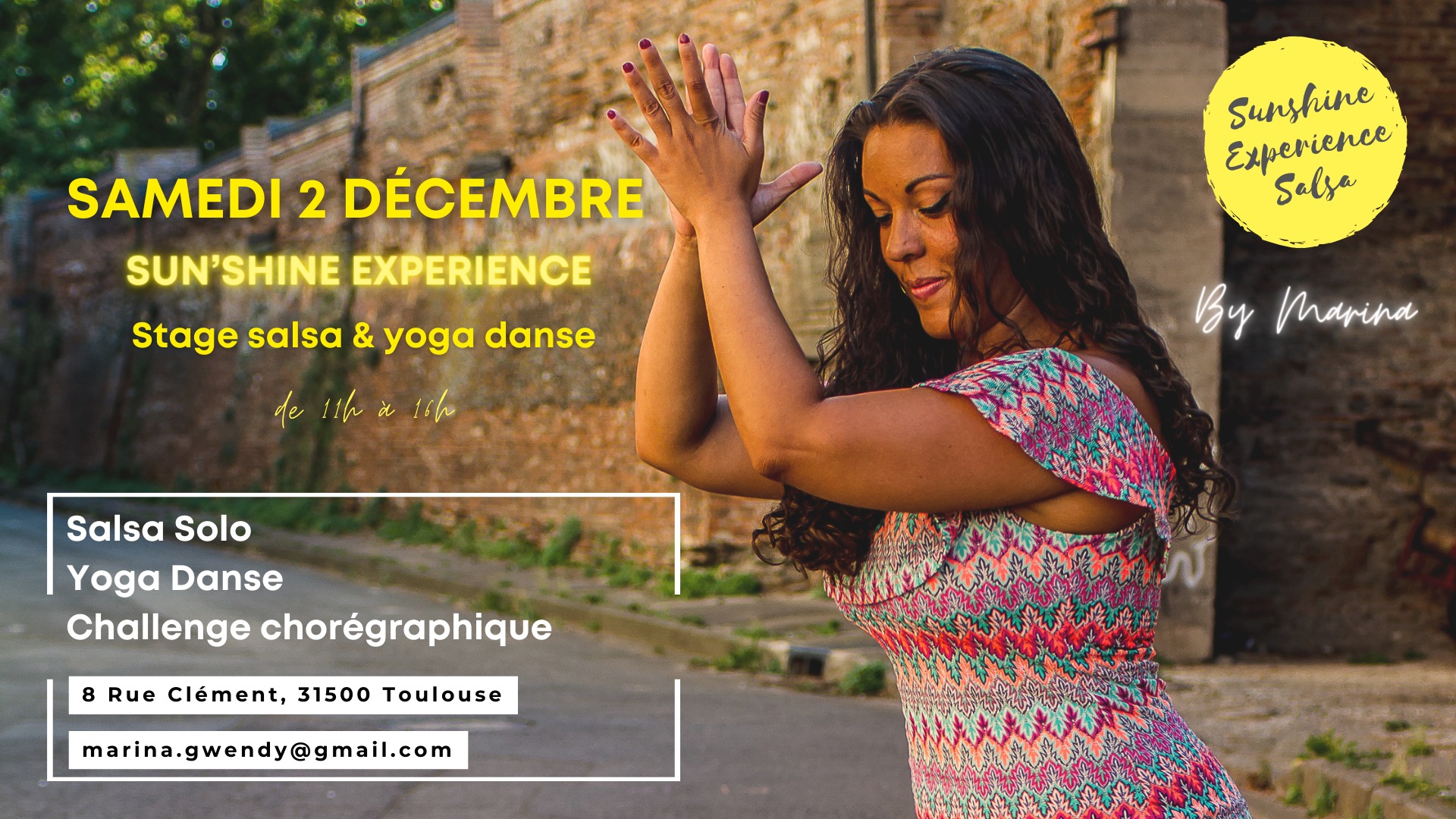 Sun'Shine Experience Salsa #8 (salsa & yoga danse)