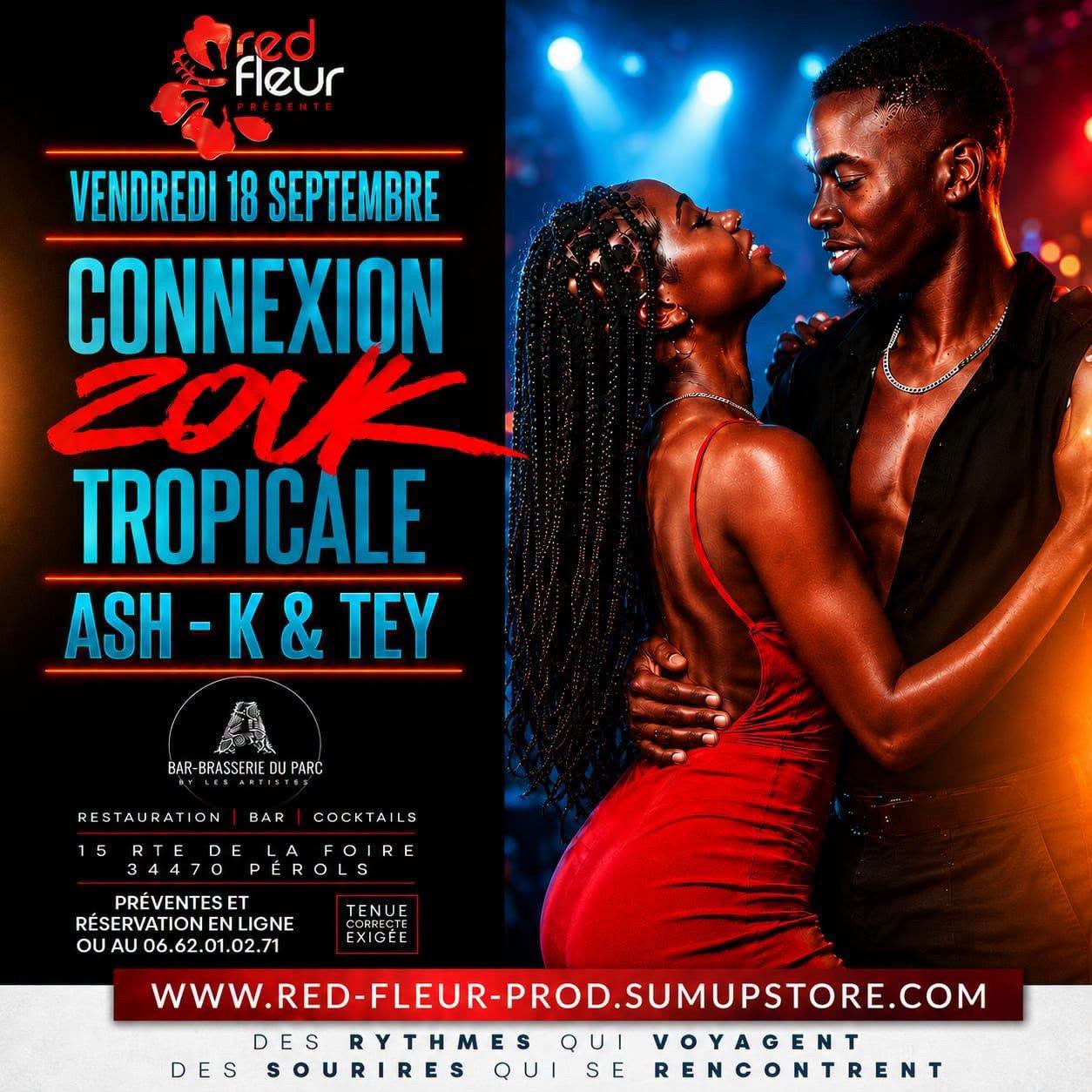CONNEXION ZOUK TROPICALE 🌴 ASH-K ⭐️ TEY ⭐️