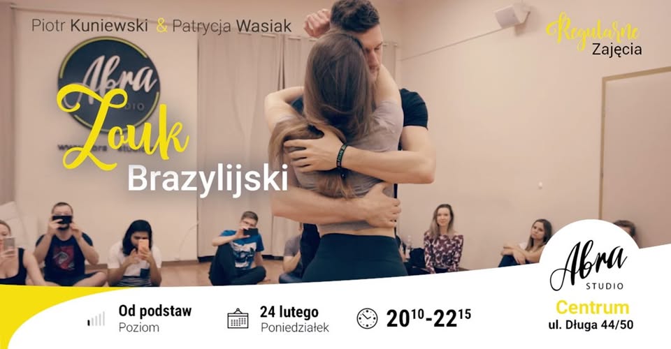 Zouk Brazylijski w parach dla początkujących w Abra Studio
