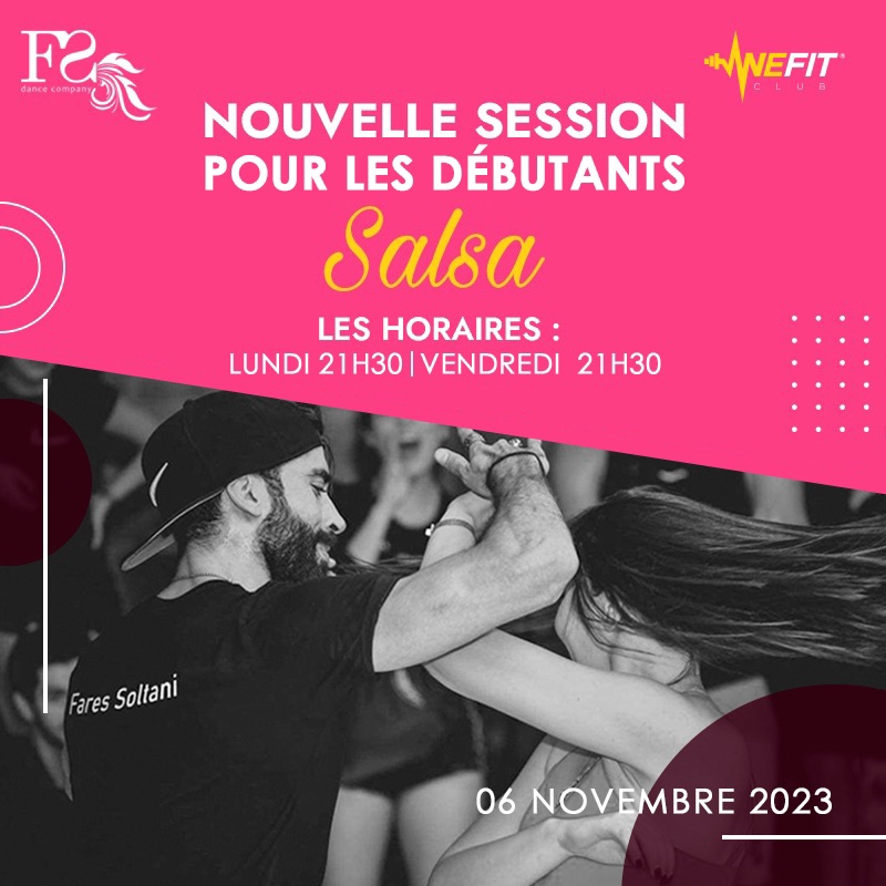 Salsa !! Nouvelle session pour les débutants